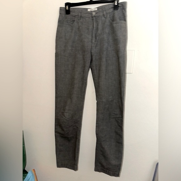 Isabel Marant Étoile women’s grey cotton trouser 36 office career wear luxury - Picture 1 of 8